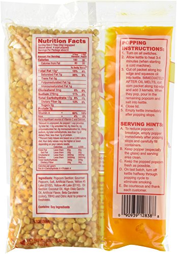 Mega-pop Popcorn Kit - 10.6 Oz. - 24 Ct.