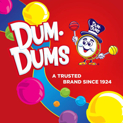 Dum Dums Original Mix 400 ct. Bag - All-Time Classic Flavors - Individually Wrapped Lollipops for Any Occasion!